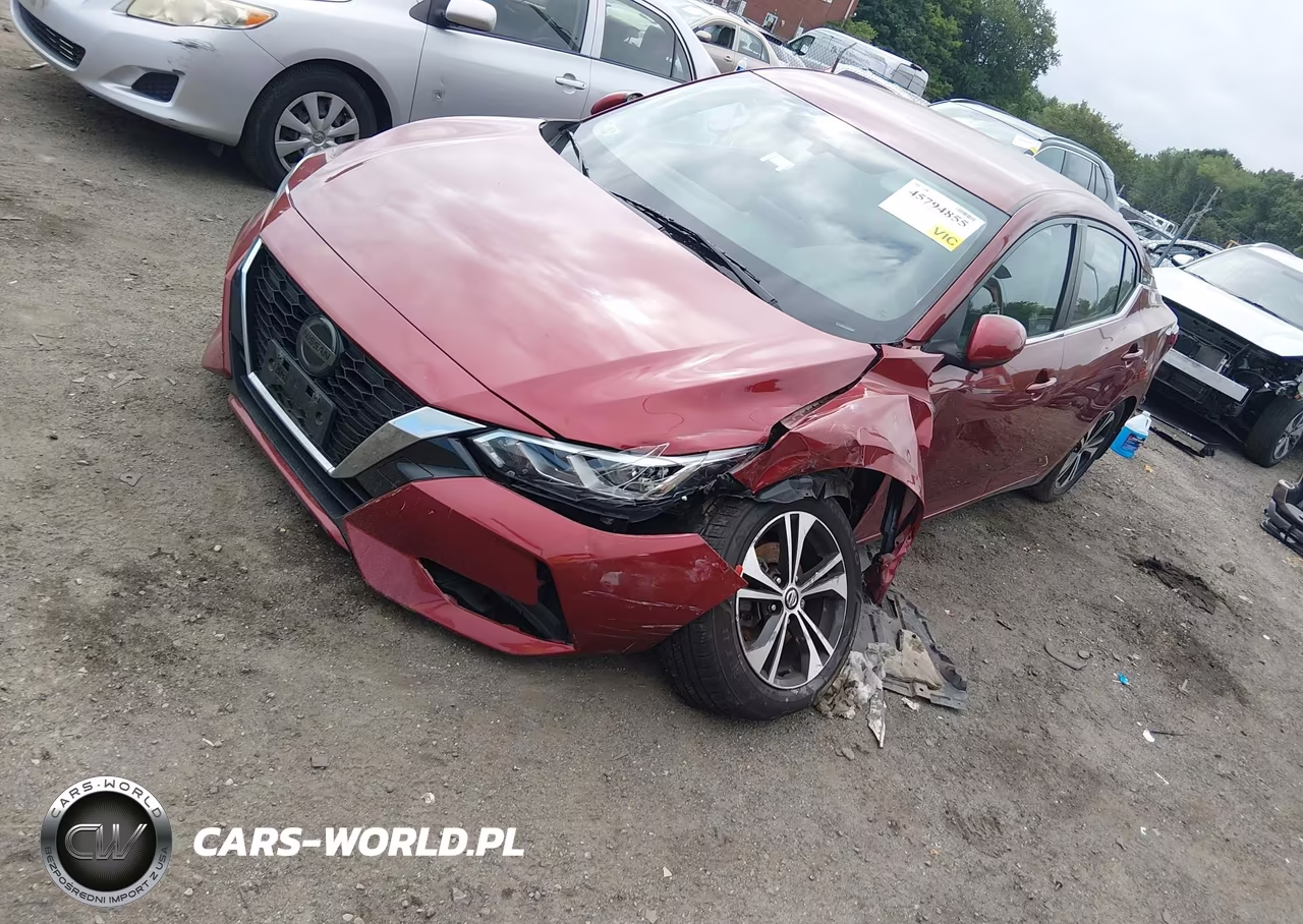 2021 Nissan Sentra Sv Xtronic Cvt VIN:3N1AB8CV6MY252001 - 2
