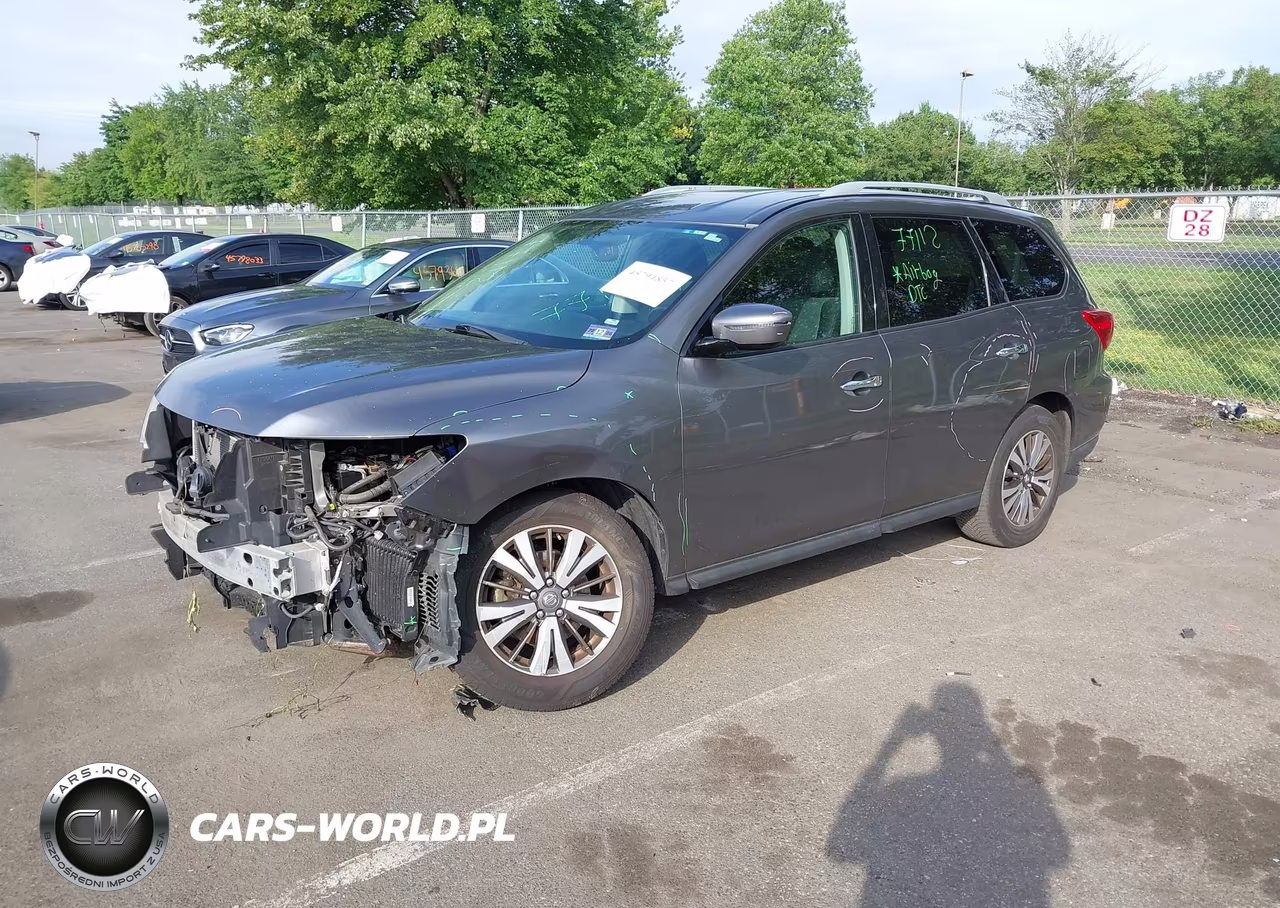 2017 Nissan Pathfinder Platinum-S-Sl-Sv VIN:5N1DR2MMXHC603673 - 2