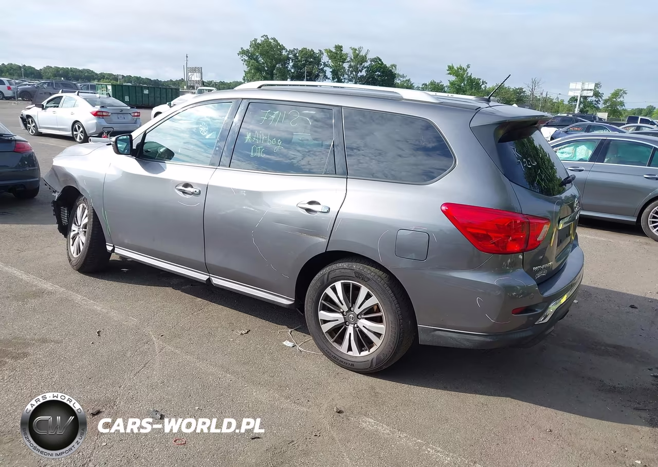 2017 Nissan Pathfinder Platinum-S-Sl-Sv VIN:5N1DR2MMXHC603673 - 3
