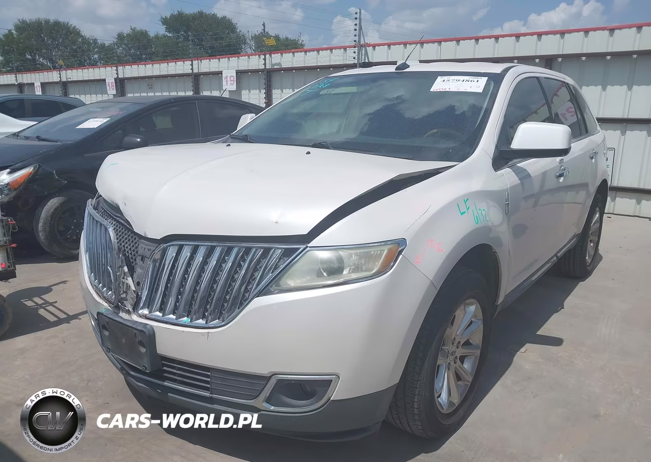 2011 Lincoln Mkx VIN:2LMDJ6JK3BBJ14688 - 2
