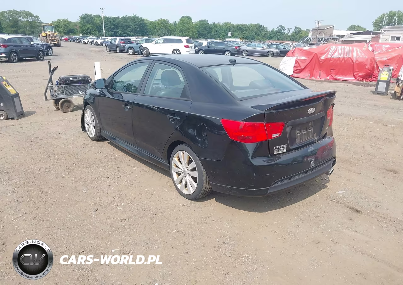 2012 Kia Forte Sx VIN:KNAFW4A30C5555334 - 3