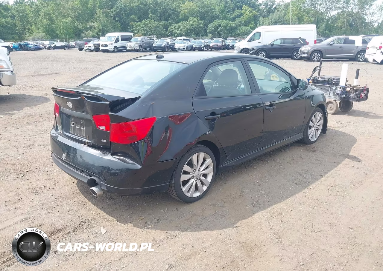 2012 Kia Forte Sx VIN:KNAFW4A30C5555334 - 4