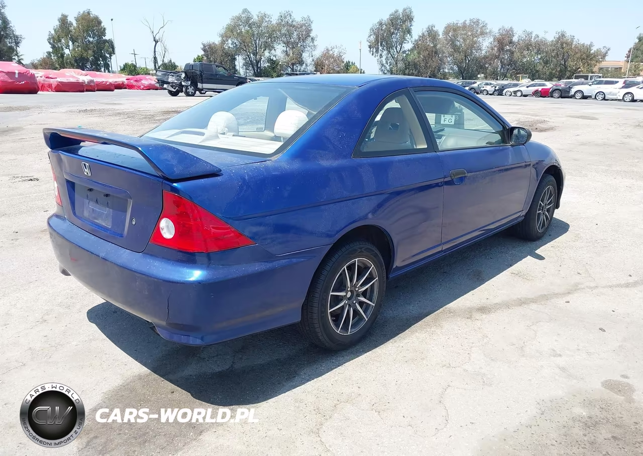 2004 Honda Civic Vp VIN:1HGEM221X4L083342 - 4