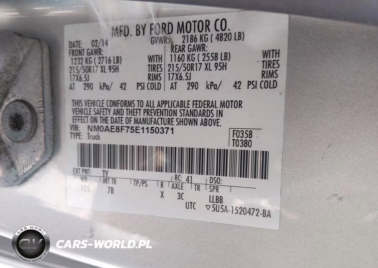 2014 Ford Transit Connect Xlt VIN:NM0AE8F75E1150371 - 9