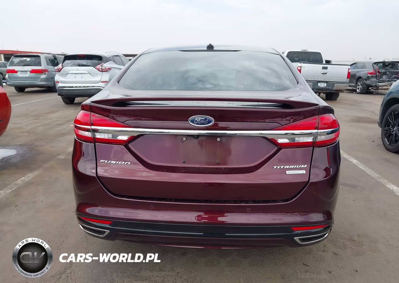 2017 Ford Fusion Titanium VIN:3FA6P0K96HR229155 - 17