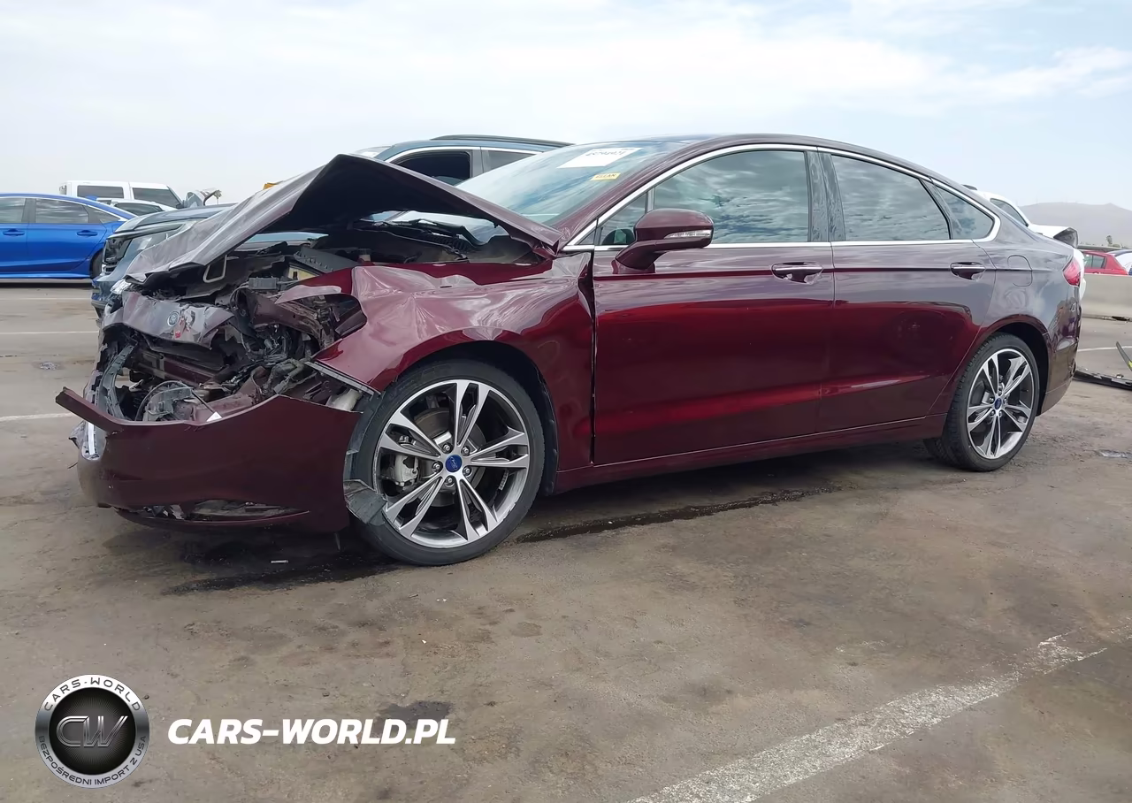2017 Ford Fusion Titanium VIN:3FA6P0K96HR229155 - 6