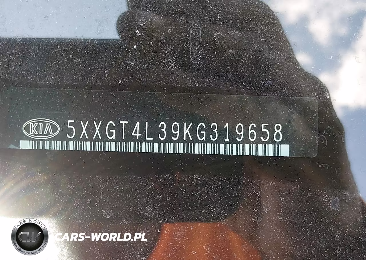 2019 Kia Optima Lx VIN:5XXGT4L39KG319658 - 9