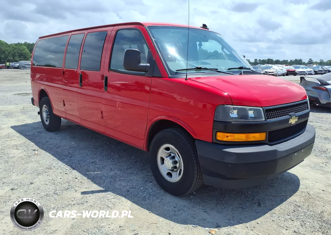 2019 Chevrolet Express 3500 Ls VIN:1GAZGNFG8K1275951 - 1