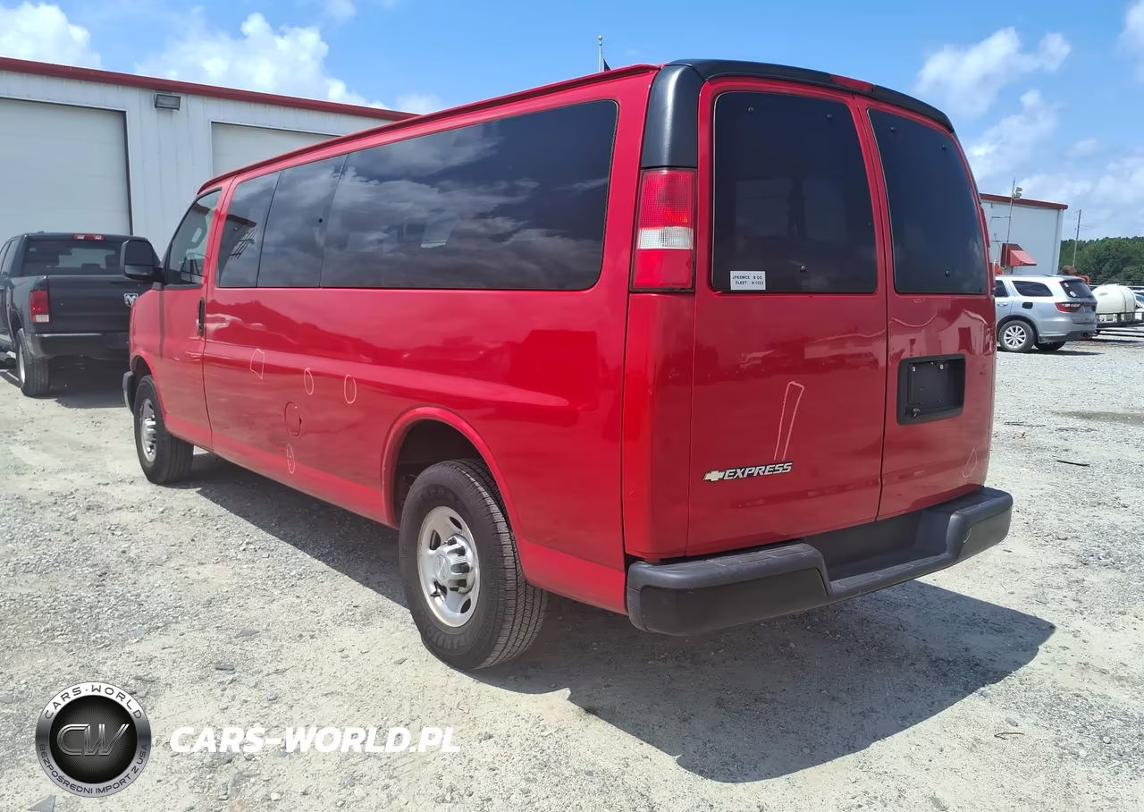 2019 Chevrolet Express 3500 Ls VIN:1GAZGNFG8K1275951 - 3