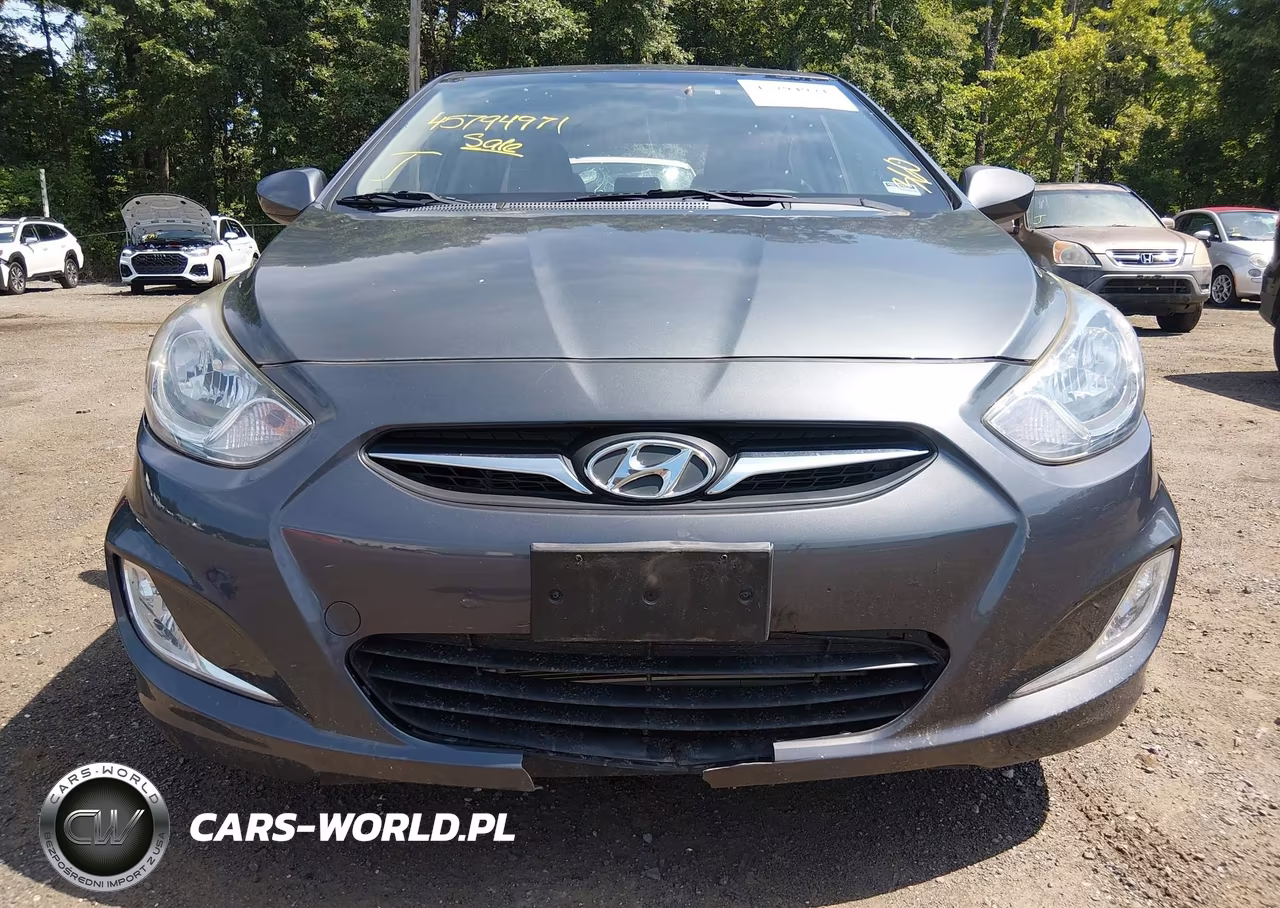 2012 Hyundai Accent Gls VIN:KMHCU4AE7CU059722 - 6