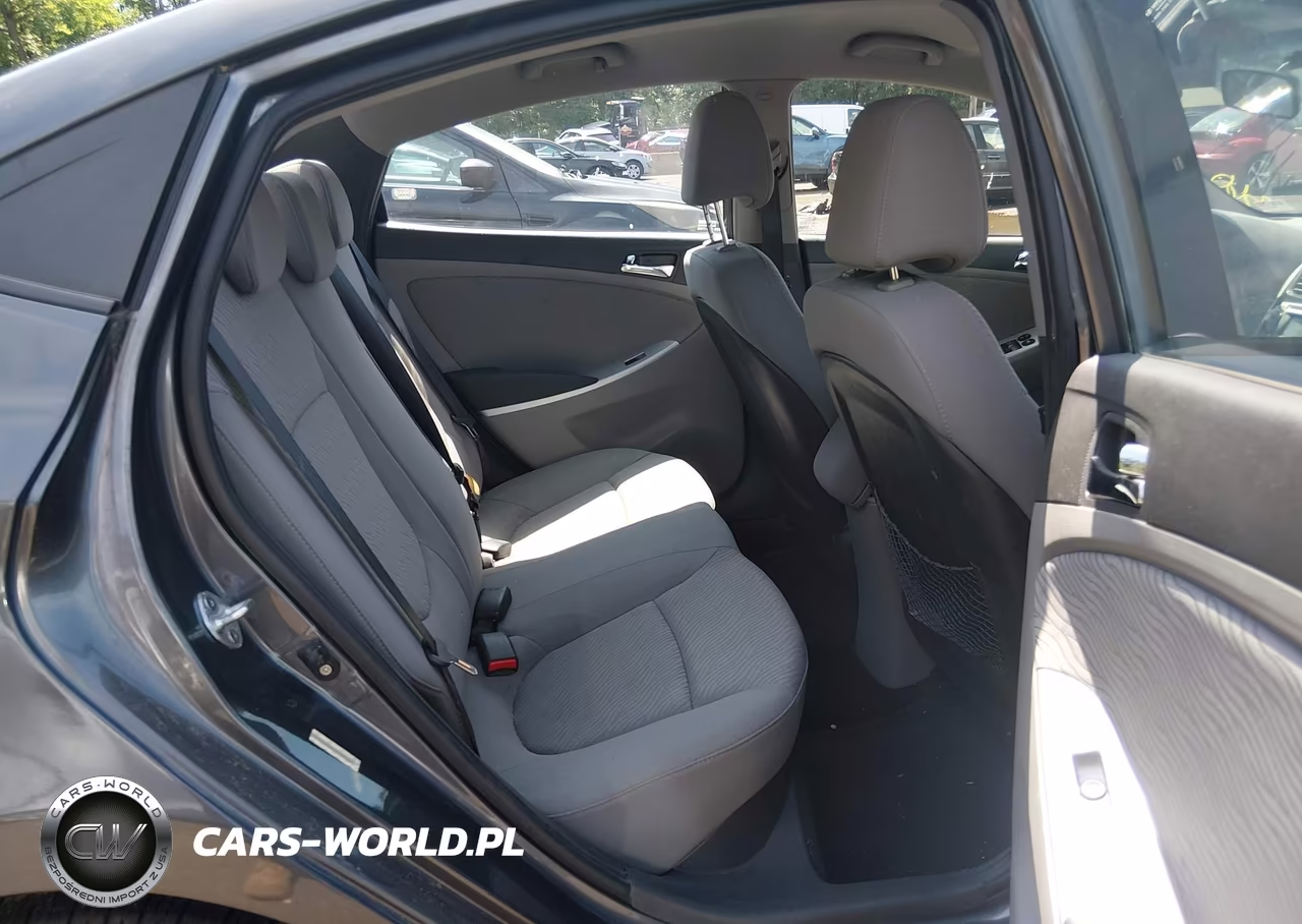 2012 Hyundai Accent Gls VIN:KMHCU4AE7CU059722 - 8