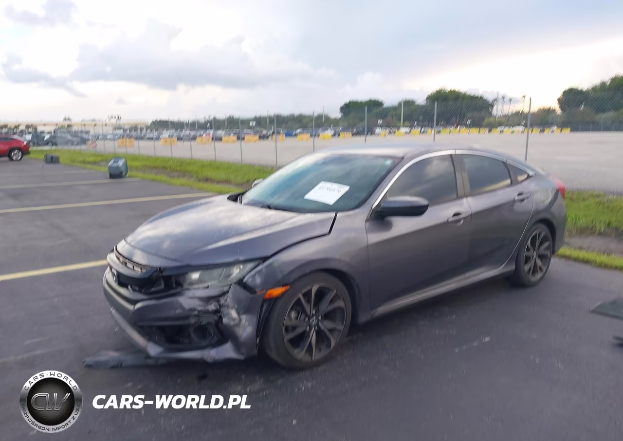 2020 Honda Civic Sport VIN:2HGFC2F84LH581871 - 2