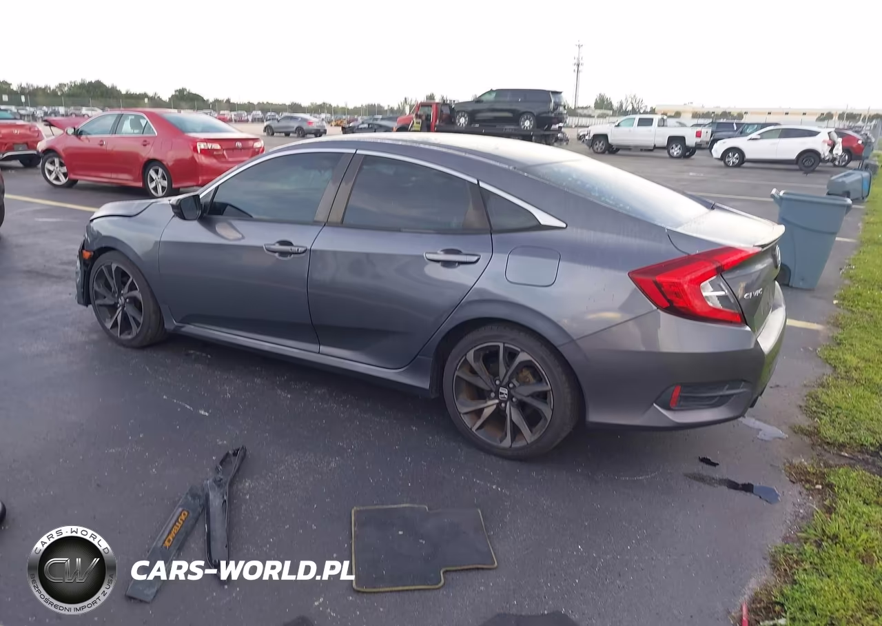 2020 Honda Civic Sport VIN:2HGFC2F84LH581871 - 3