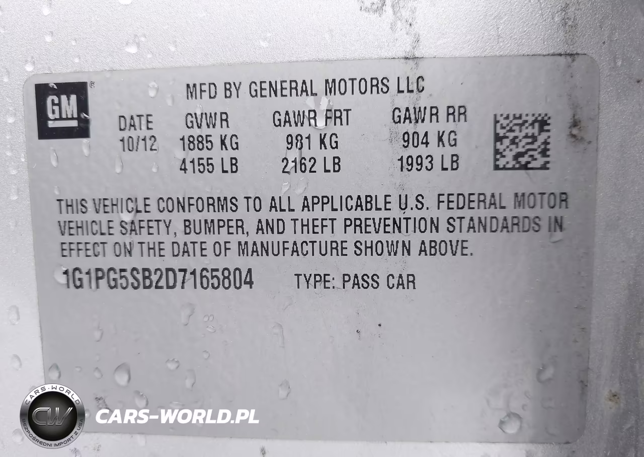 2013 Chevrolet Cruze Ltz VIN:1G1PG5SB2D7165804 - 17