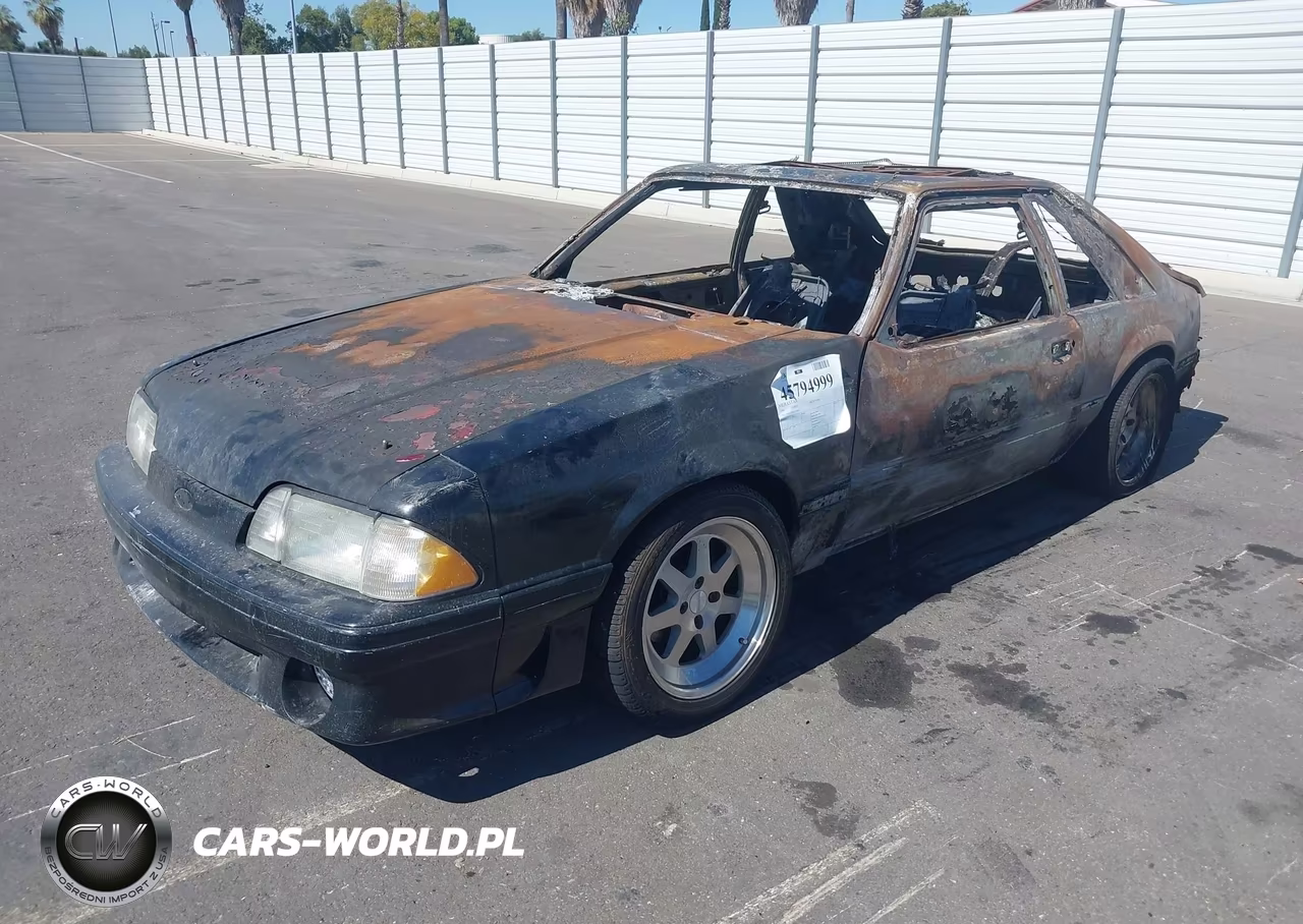 1990 Ford Mustang Gt-Cobra Gt VIN:1FACP42E6LF150405 - 2