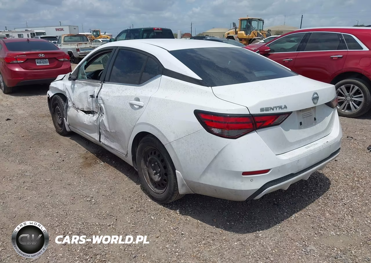 2020 Nissan Sentra S Xtronic Cvt VIN:3N1AB8BV5LY299701 - 3