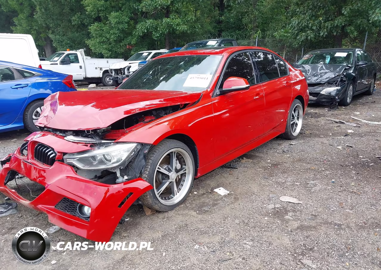 2015 BMW 335I VIN:WBA3A9G51FNS66586 - 2