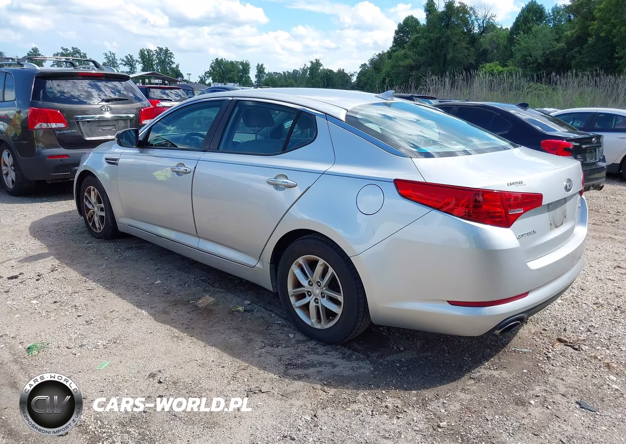 2013 Kia Optima Lx VIN:KNAGM4A78D5382161 - 3