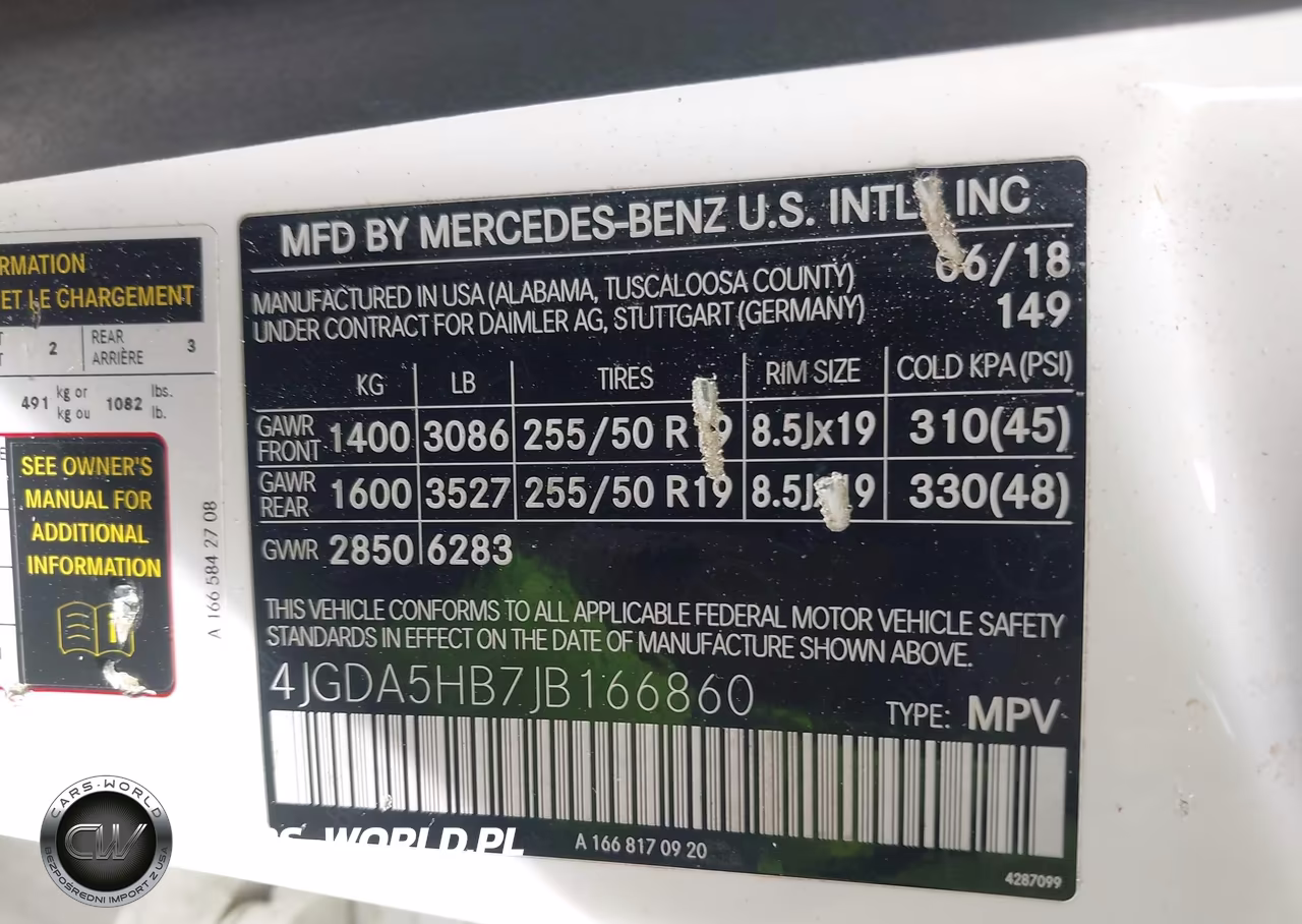 2018 Mercedes-Benz Gle 350 4Matic VIN:4JGDA5HB7JB166860 - 9