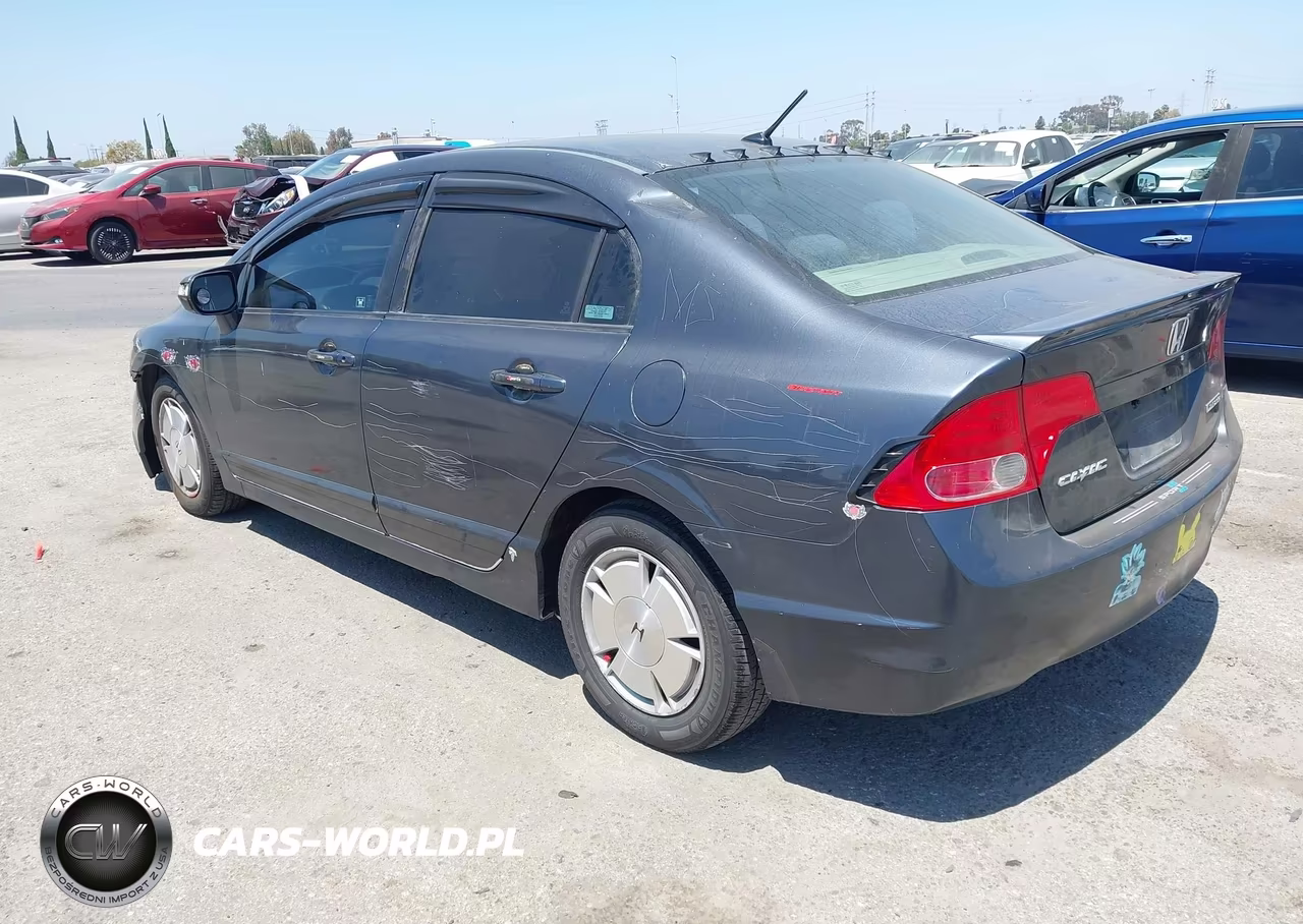 2007 Honda Civic Hybrid VIN:JHMFA36267S027587 - 3