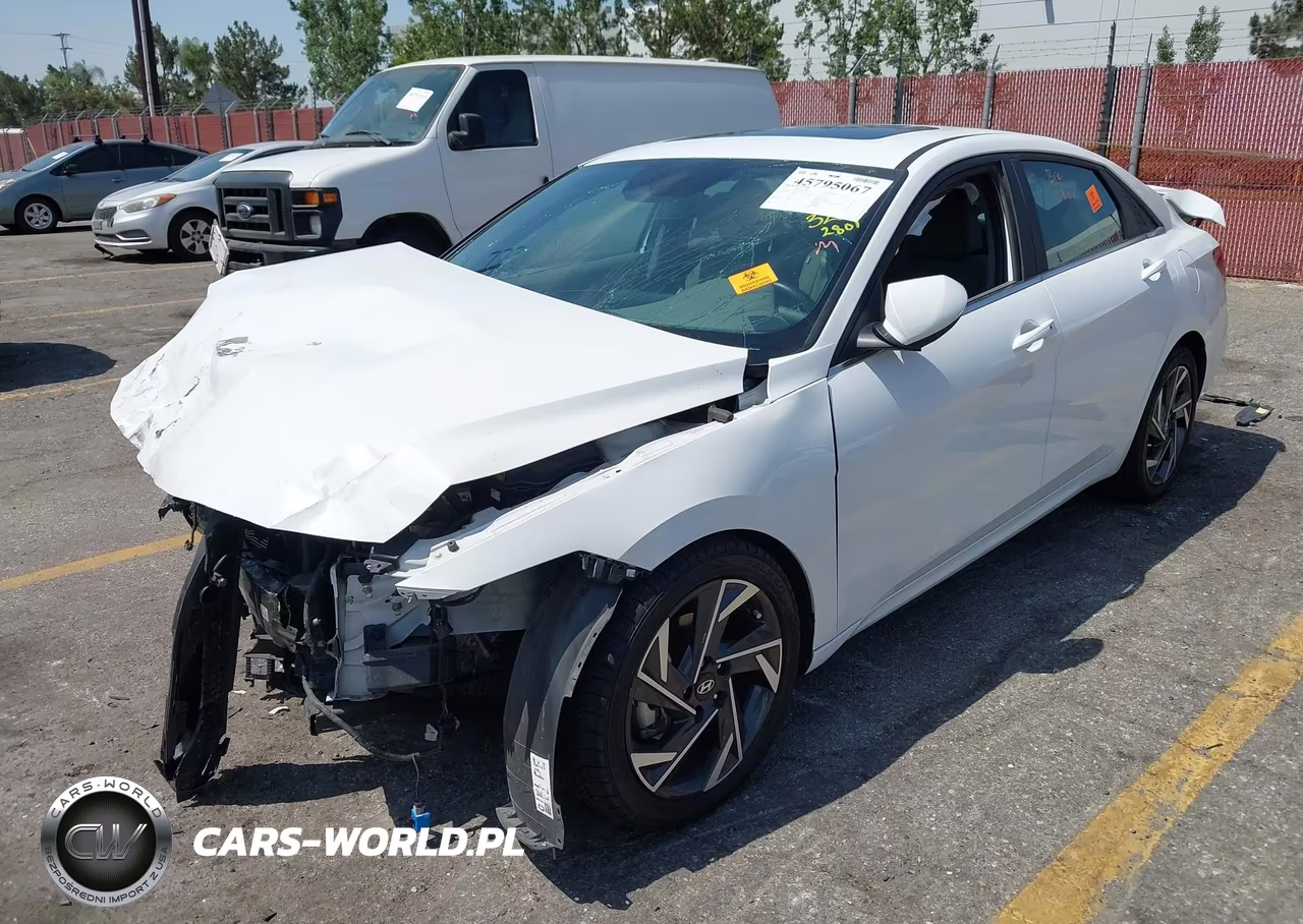 2024 Hyundai Elantra Sel VIN:KMHLS4DGXRU642801 - 2