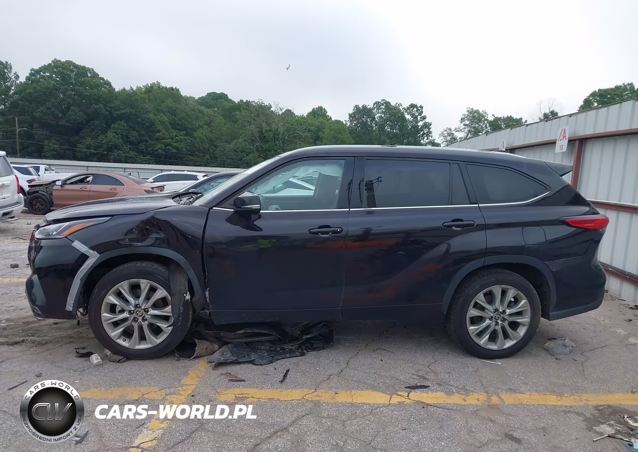 2022 Toyota Highlander Hybrid Limited VIN:5TDYARAH2NS013264 - 14