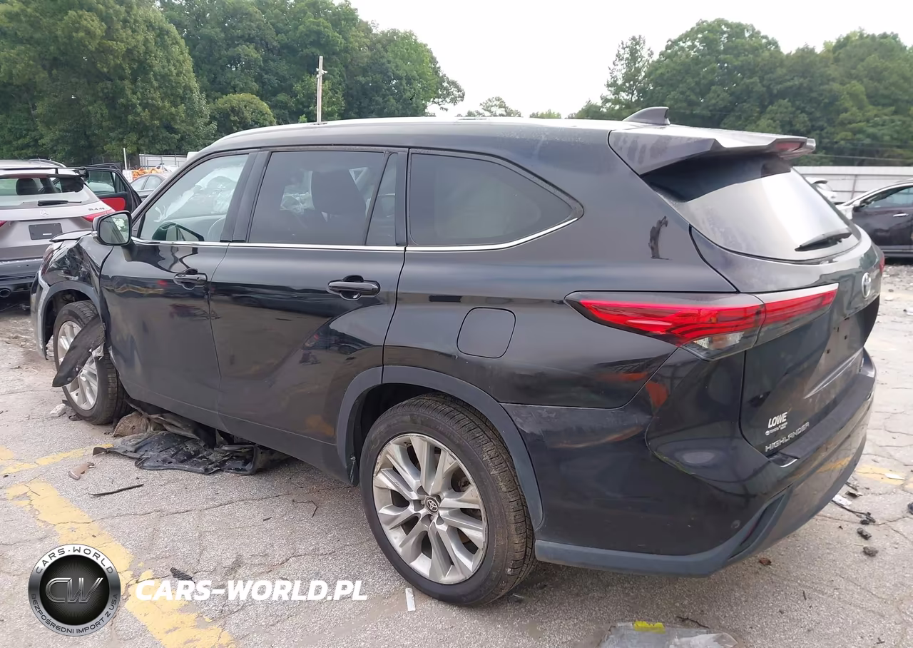2022 Toyota Highlander Hybrid Limited VIN:5TDYARAH2NS013264 - 3