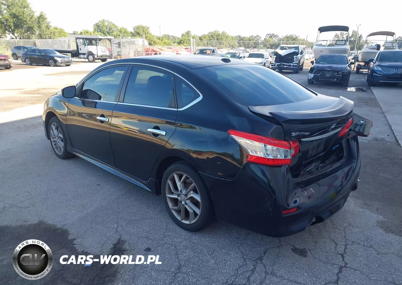 2013 Nissan Sentra Sr VIN:3N1AB7AP0DL650347 - 3