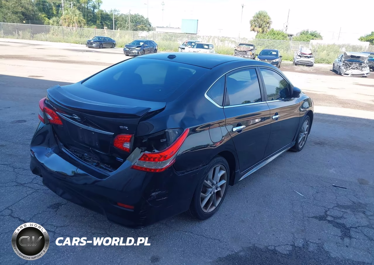 2013 Nissan Sentra Sr VIN:3N1AB7AP0DL650347 - 4