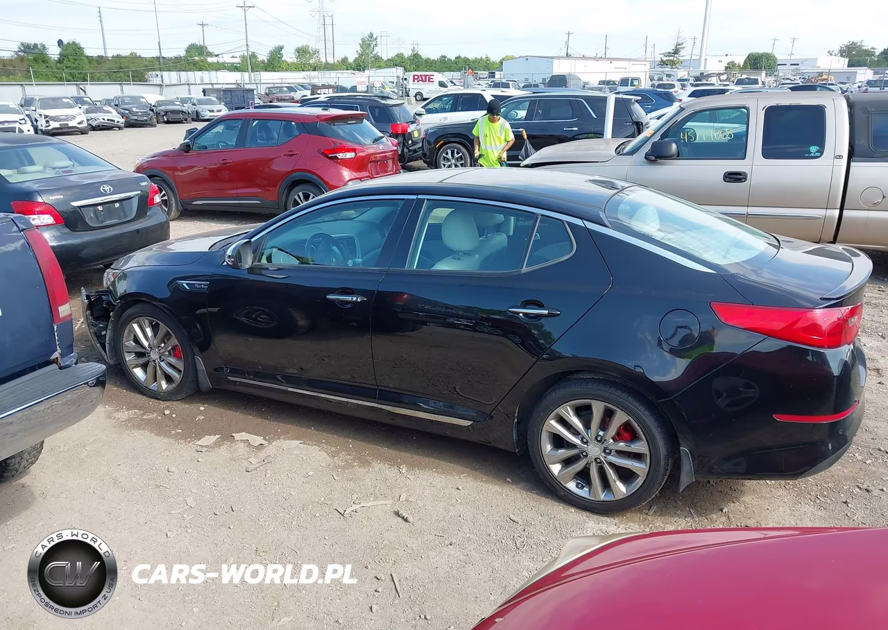 2014 Kia Optima Sxl Turbo VIN:5XXGR4A68EG278536 - 14