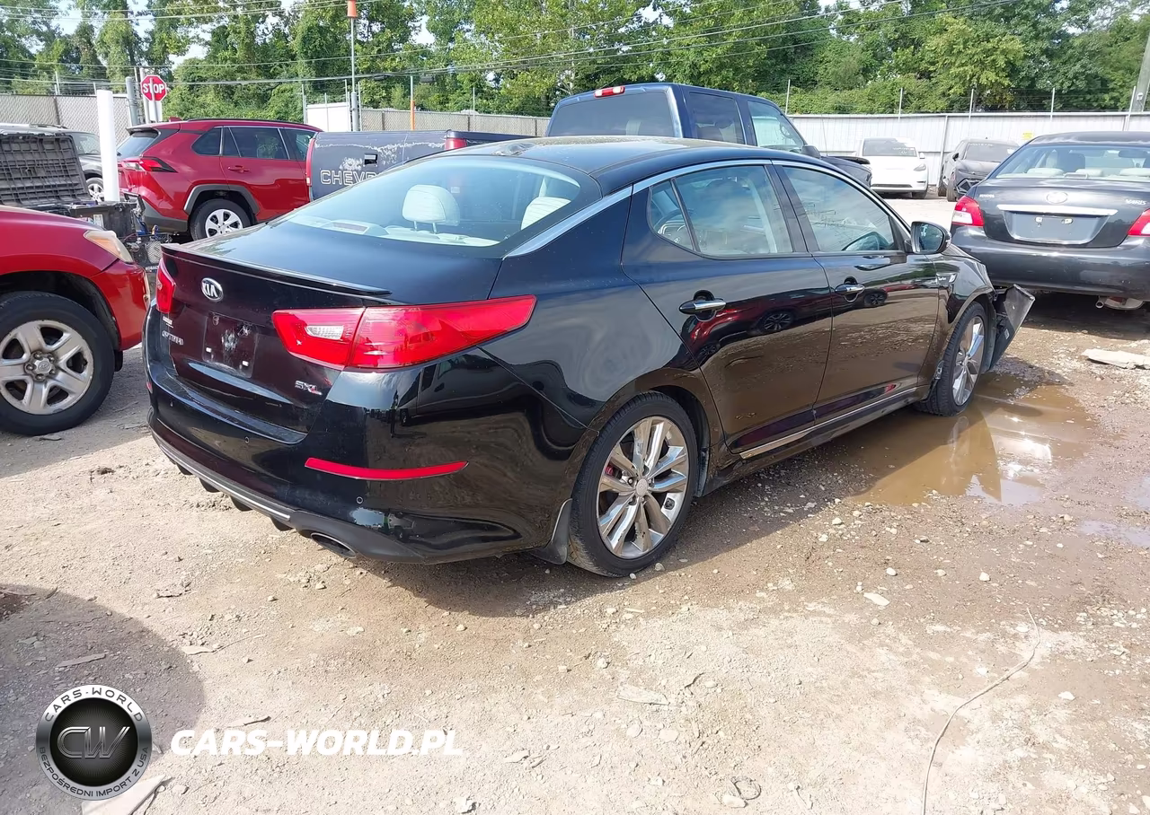 2014 Kia Optima Sxl Turbo VIN:5XXGR4A68EG278536 - 4