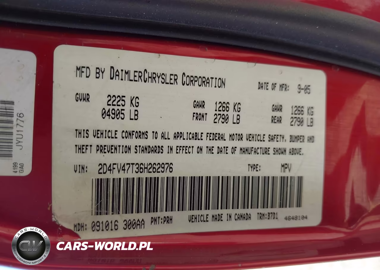 2006 Dodge Magnum VIN:2D4FV47T36H262976 - 9