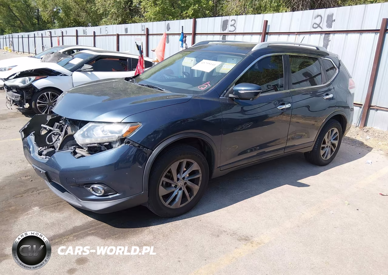 2015 Nissan Rogue Sl VIN:5N1AT2MV2FC849885 - 2