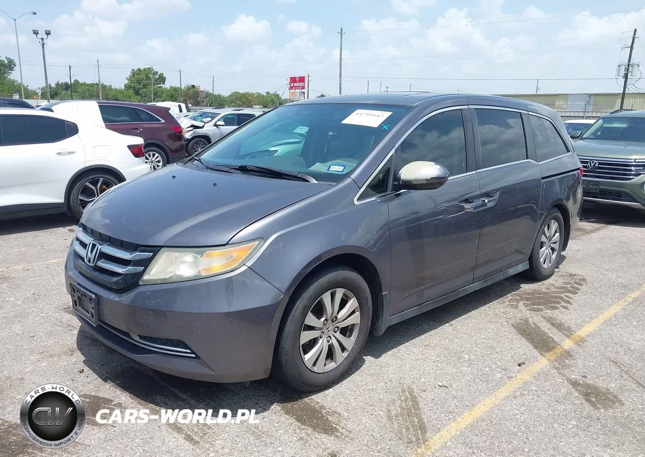 2015 Honda Odyssey Ex-L VIN:5FNRL5H63FB016434 - 2