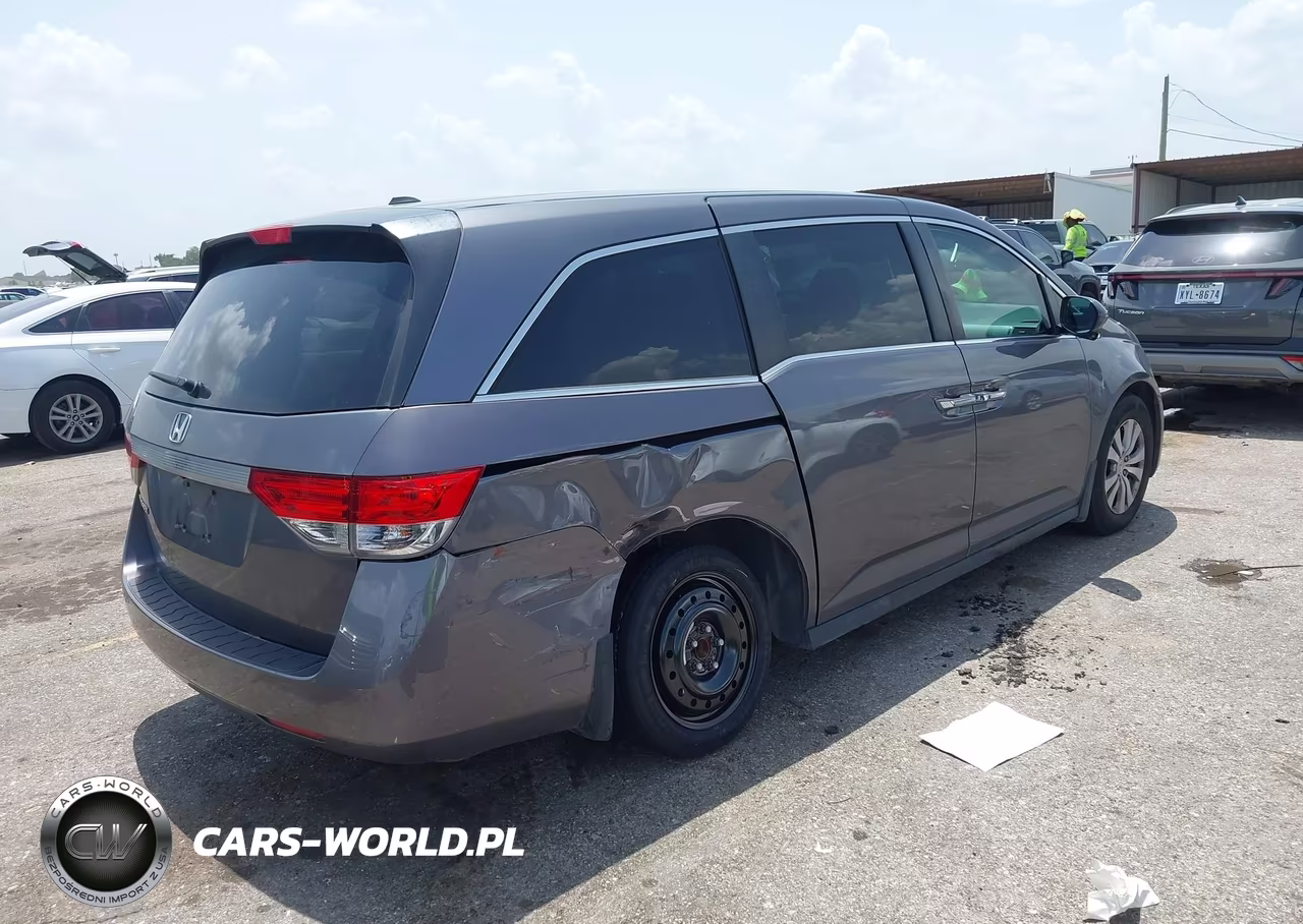 2015 Honda Odyssey Ex-L VIN:5FNRL5H63FB016434 - 4