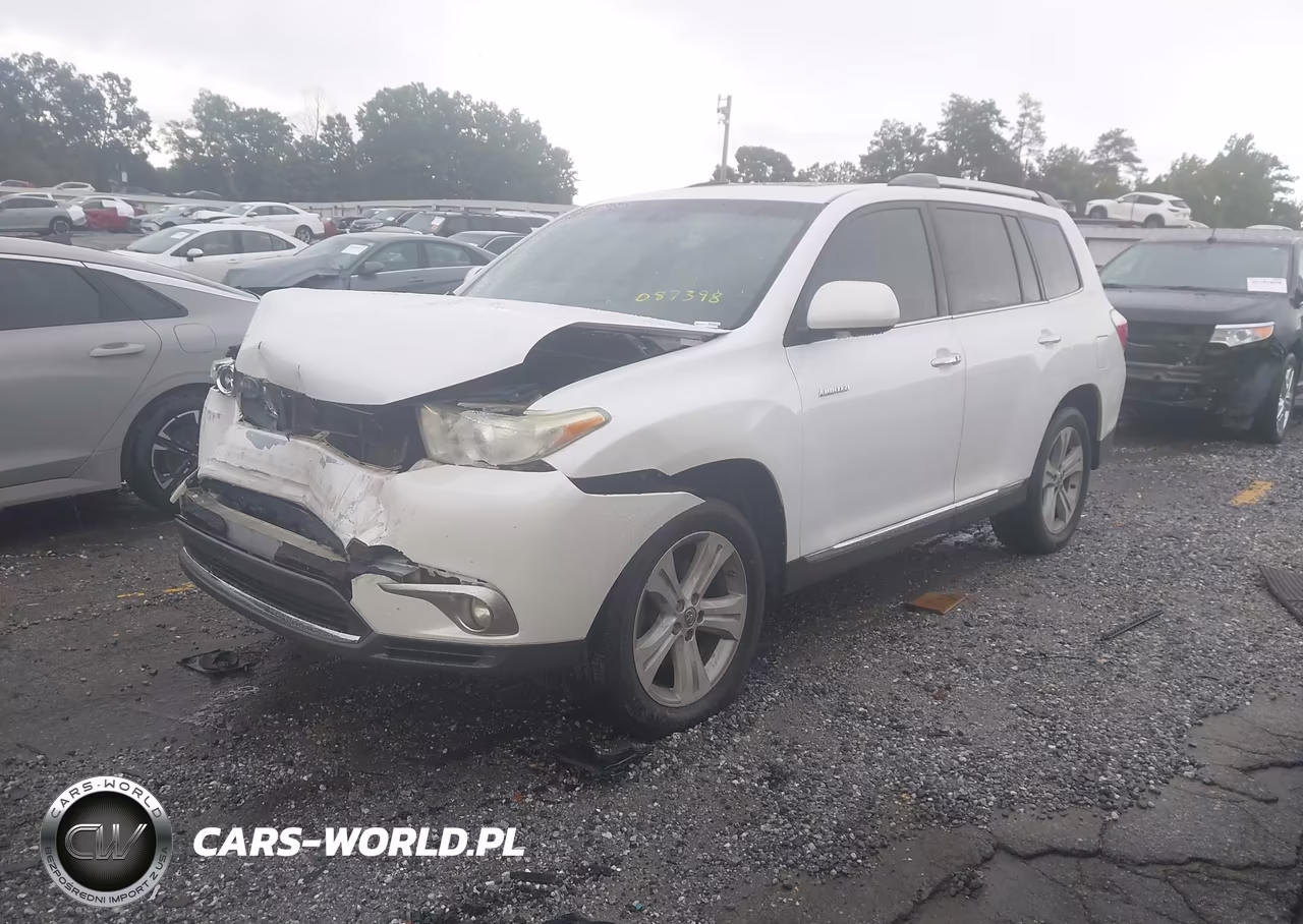 2012 Toyota Highlander Limited V6 VIN:5TDYK3EH6CS087398 - 2