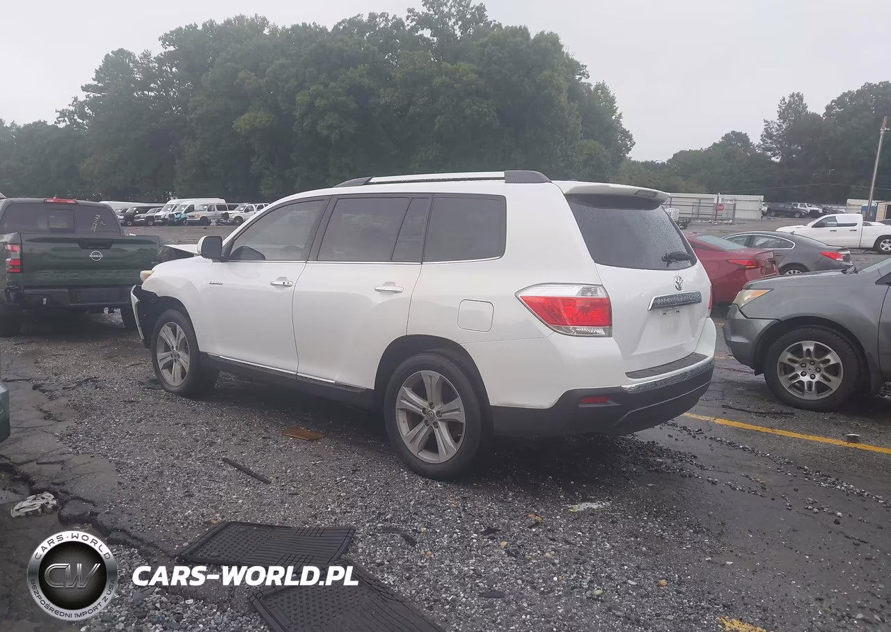 2012 Toyota Highlander Limited V6 VIN:5TDYK3EH6CS087398 - 3