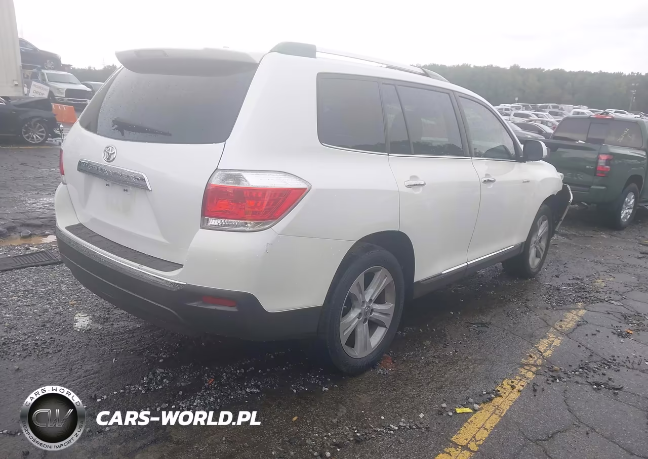 2012 Toyota Highlander Limited V6 VIN:5TDYK3EH6CS087398 - 4