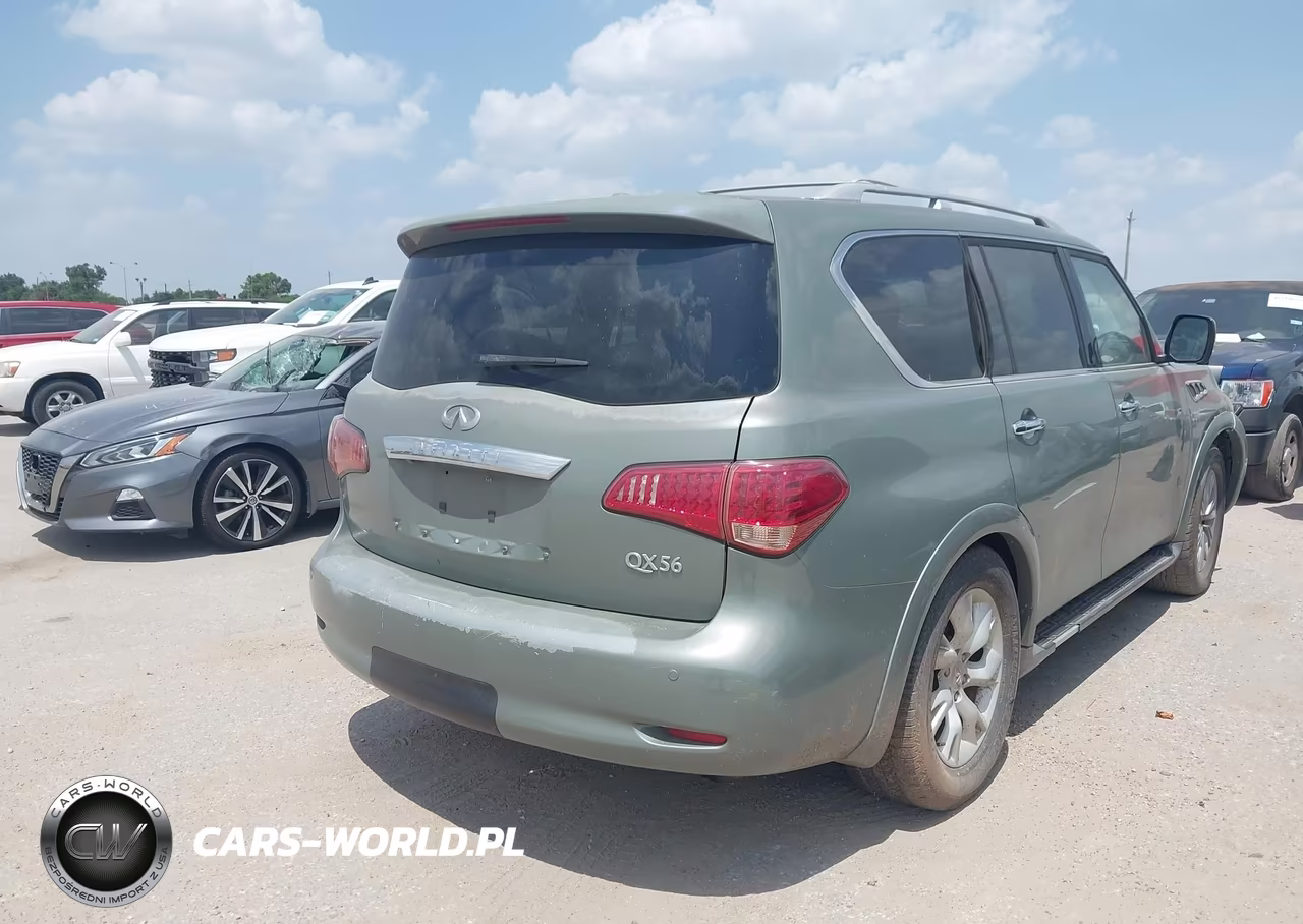 2011 Infiniti Qx56 VIN:JN8AZ2NF2B9500795 - 4
