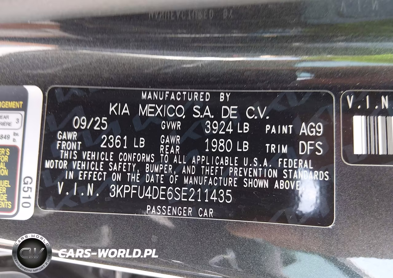 2025 Kia K4 Ex VIN:3KPFU4DE6SE211435 - 9
