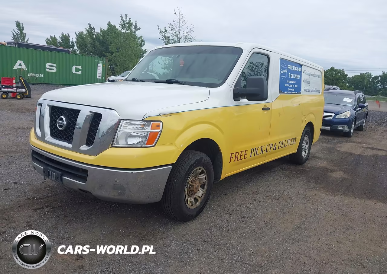 2013 Nissan Nv Cargo Nv1500 Sv V6 VIN:1N6BF0KL1DN102394 - 2