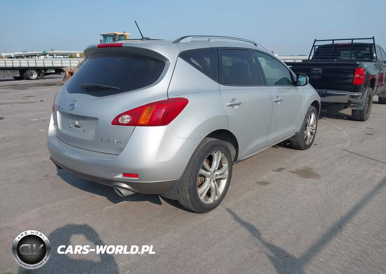 2009 Nissan Murano Le VIN:JN8AZ18W09W105337 - 4