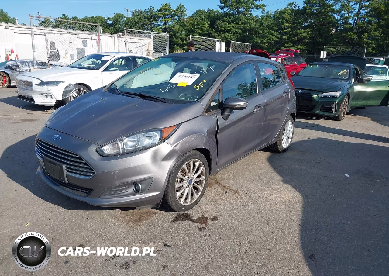 2014 Ford Fiesta Se VIN:3FADP4EJ1EM122785 - 2
