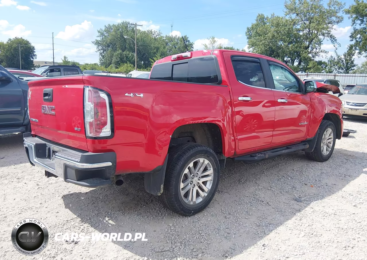 2016 GMC Canyon 4Wd Slt VIN:1GTG6DE31G1303476 - 4