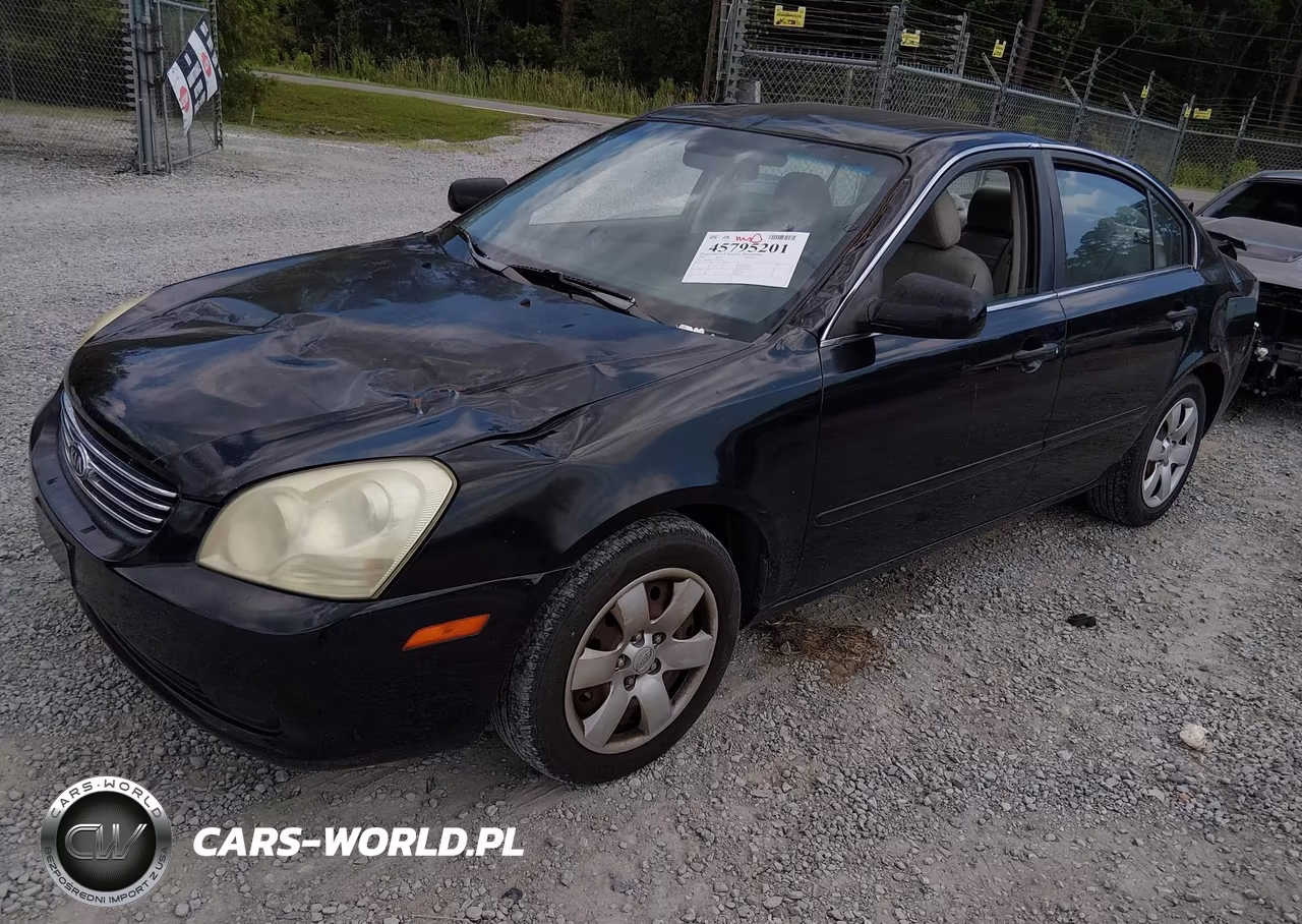 2007 Kia Optima Lx VIN:KNAGE123275139814 - 2