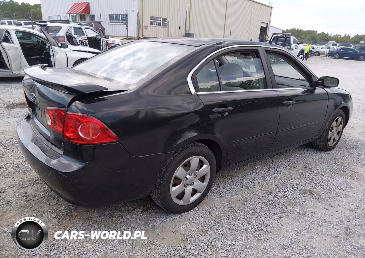 2007 Kia Optima Lx VIN:KNAGE123275139814 - 4
