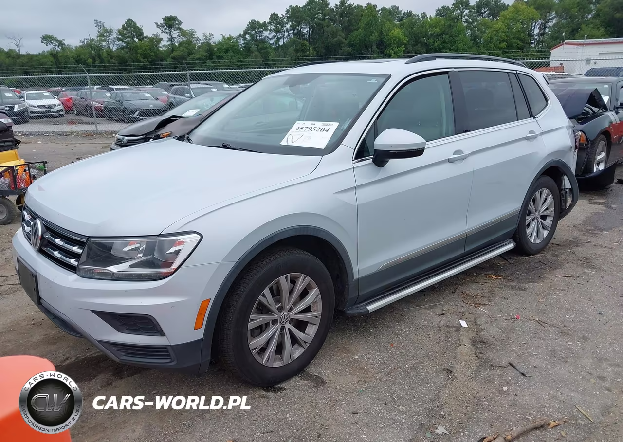 2018 Volkswagen Tiguan 2.0T Se-2.0T Sel VIN:3VV3B7AX9JM082080 - 2