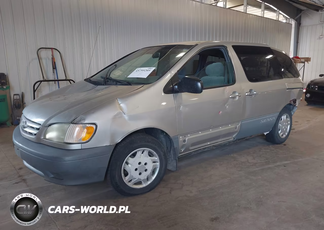 2003 Toyota Sienna Ce VIN:4T3ZF19C43U542419 - 2