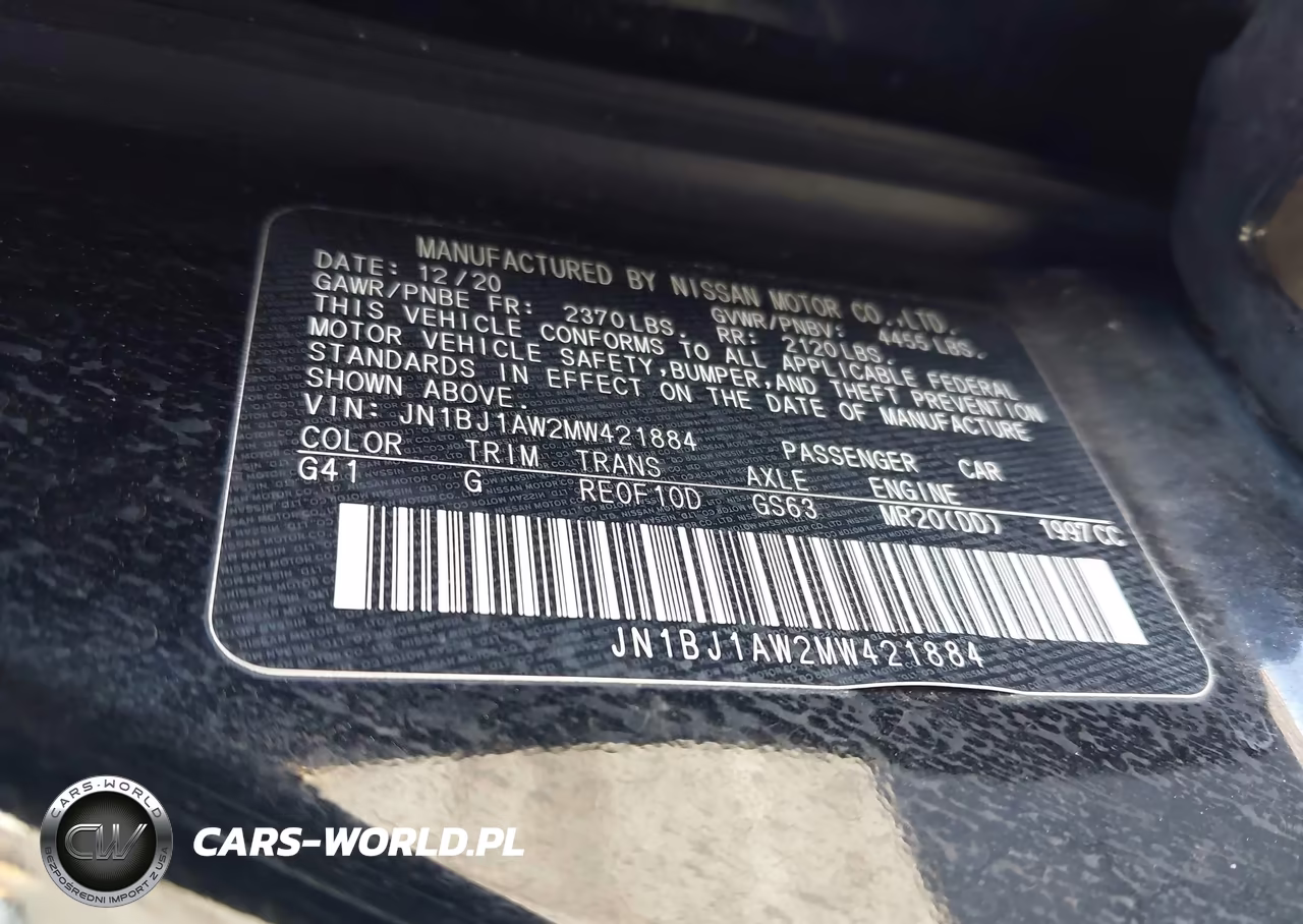 2021 Nissan Rogue Sport S Awd Xtronic Cvt VIN:JN1BJ1AW2MW421884 - 9