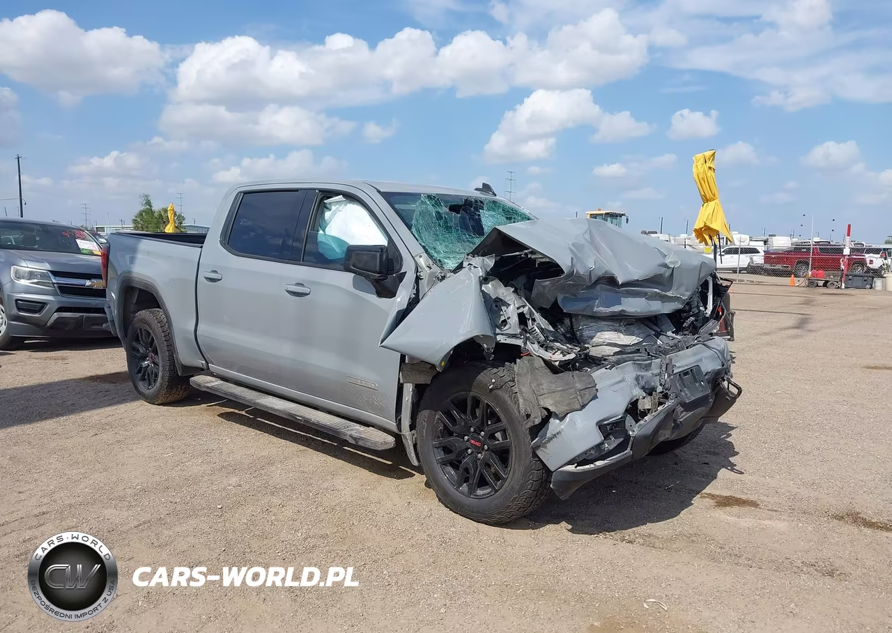 2024 GMC Sierra 1500 2Wd Short Box Elevation